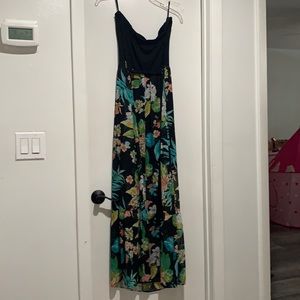 Strapless dress